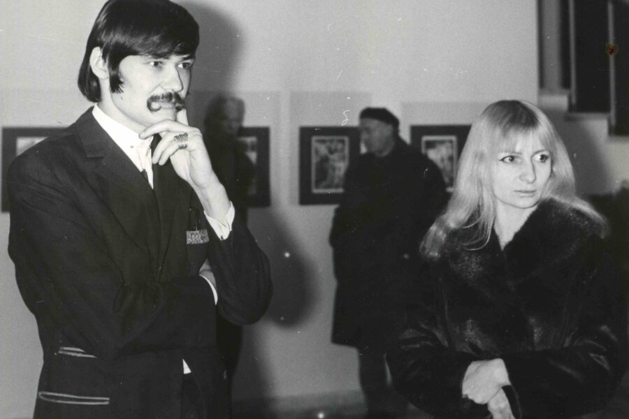 Helmut Leherb s partnerkou; foto: Jiří Vlček